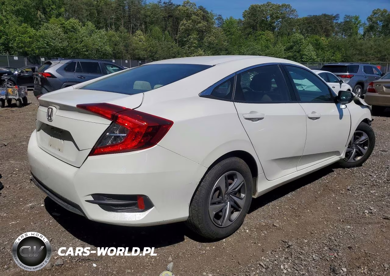 2020 Honda Civic Lx VIN:2HGFC2F69LH578415 - 3