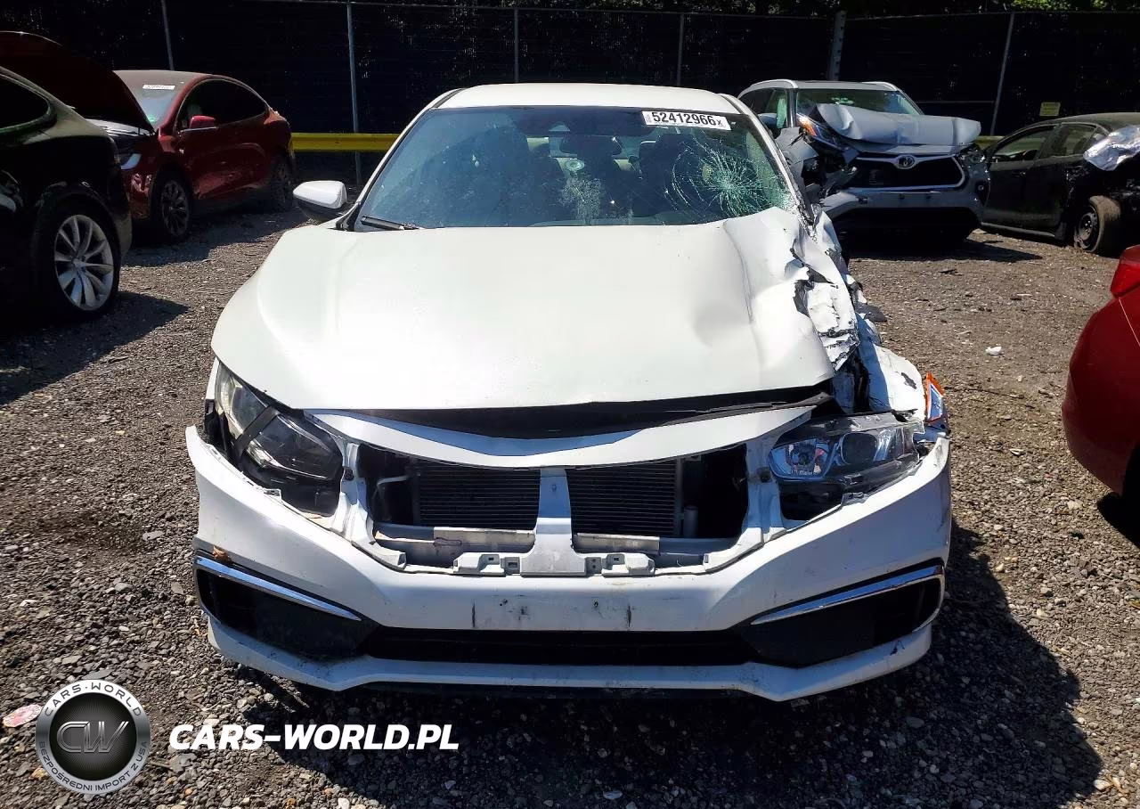 2020 Honda Civic Lx VIN:2HGFC2F69LH578415 - 5