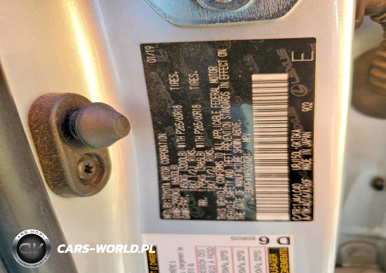 2019 Lexus Gx 460 VIN:JTJBM7FX1K5227081 - 13