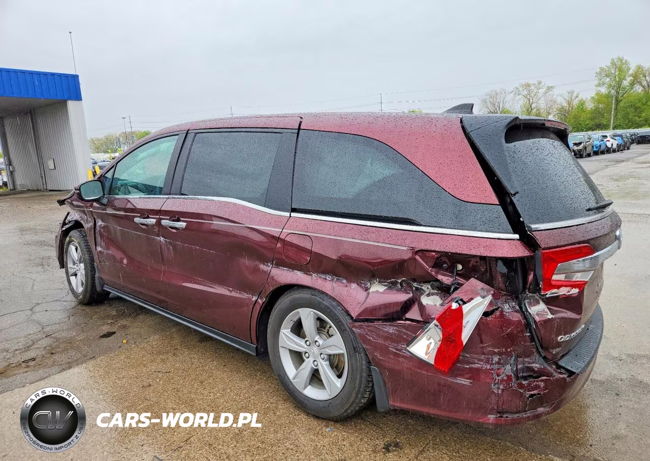 2018 Honda Odyssey Exl VIN:5FNRL6H7XJB027387 - 2