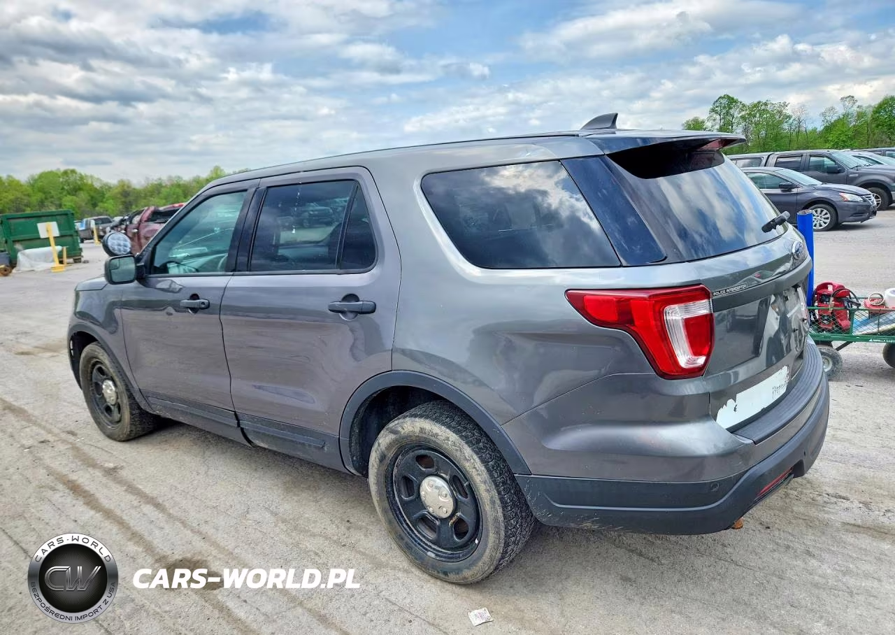 2019 Ford Explorer Police Interceptor VIN:1FM5K8AR1KGB18382 - 2