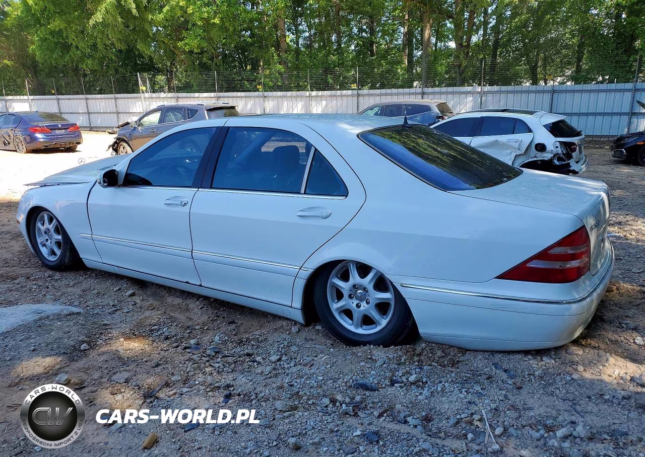 2001 Mercedes-Benz S 500 VIN:WDBNG75J21A155932 - 2