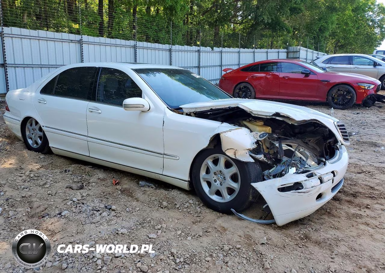 2001 Mercedes-Benz S 500 VIN:WDBNG75J21A155932 - 4