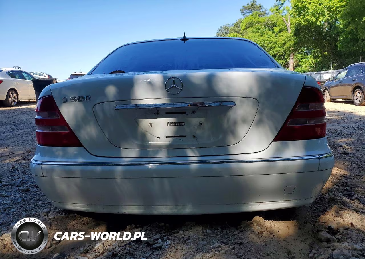 2001 Mercedes-Benz S 500 VIN:WDBNG75J21A155932 - 6