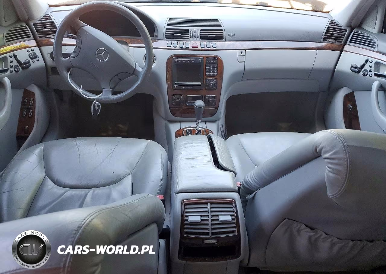 2001 Mercedes-Benz S 500 VIN:WDBNG75J21A155932 - 8