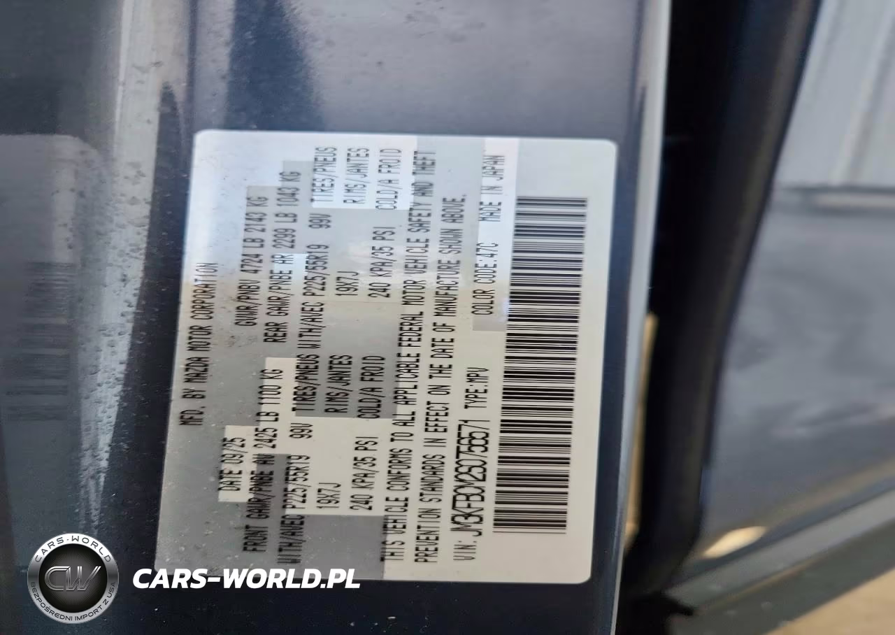 2025 Mazda Cx-5 Preferred VIN:JM3KFBCM2S0756571 - 13