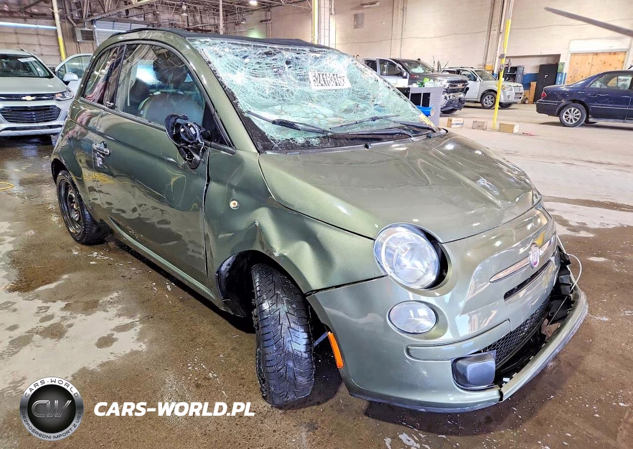 2012 Fiat 500 Pop VIN:3C3CFFDR6CT366838 - 4
