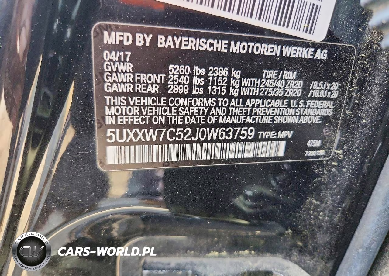 2018 BMW X4 xDrivem40I VIN:5UXXW7C52J0W63759 - 12