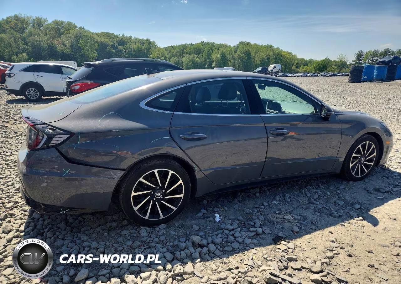 2020 Hyundai Sonata Sel Plus VIN:5NPEJ4J2XLH041379 - 3