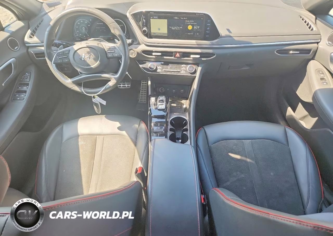 2020 Hyundai Sonata Sel Plus VIN:5NPEJ4J2XLH041379 - 8
