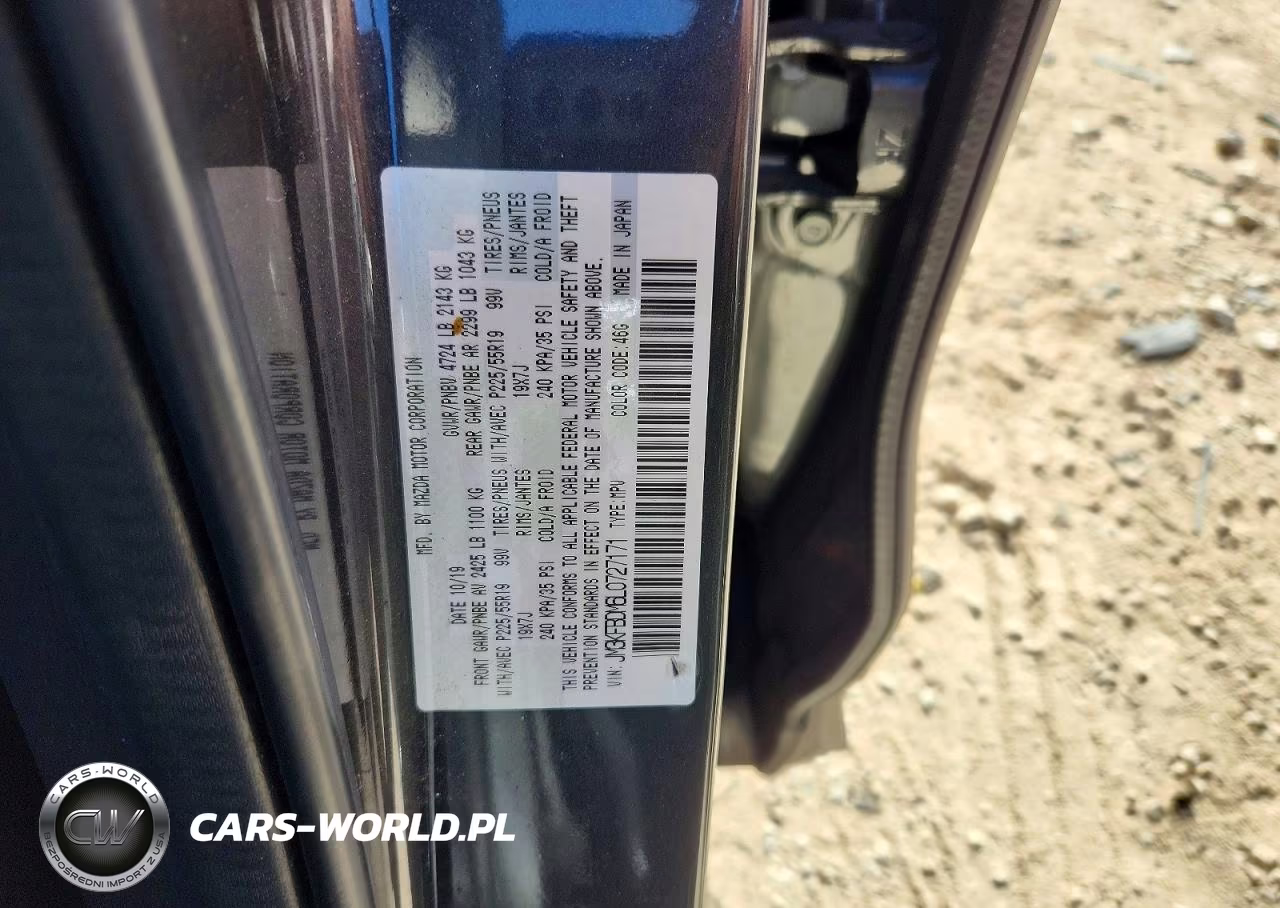 2020 Mazda Cx-5 Grand Touring VIN:JM3KFBDM6L0727171 - 13