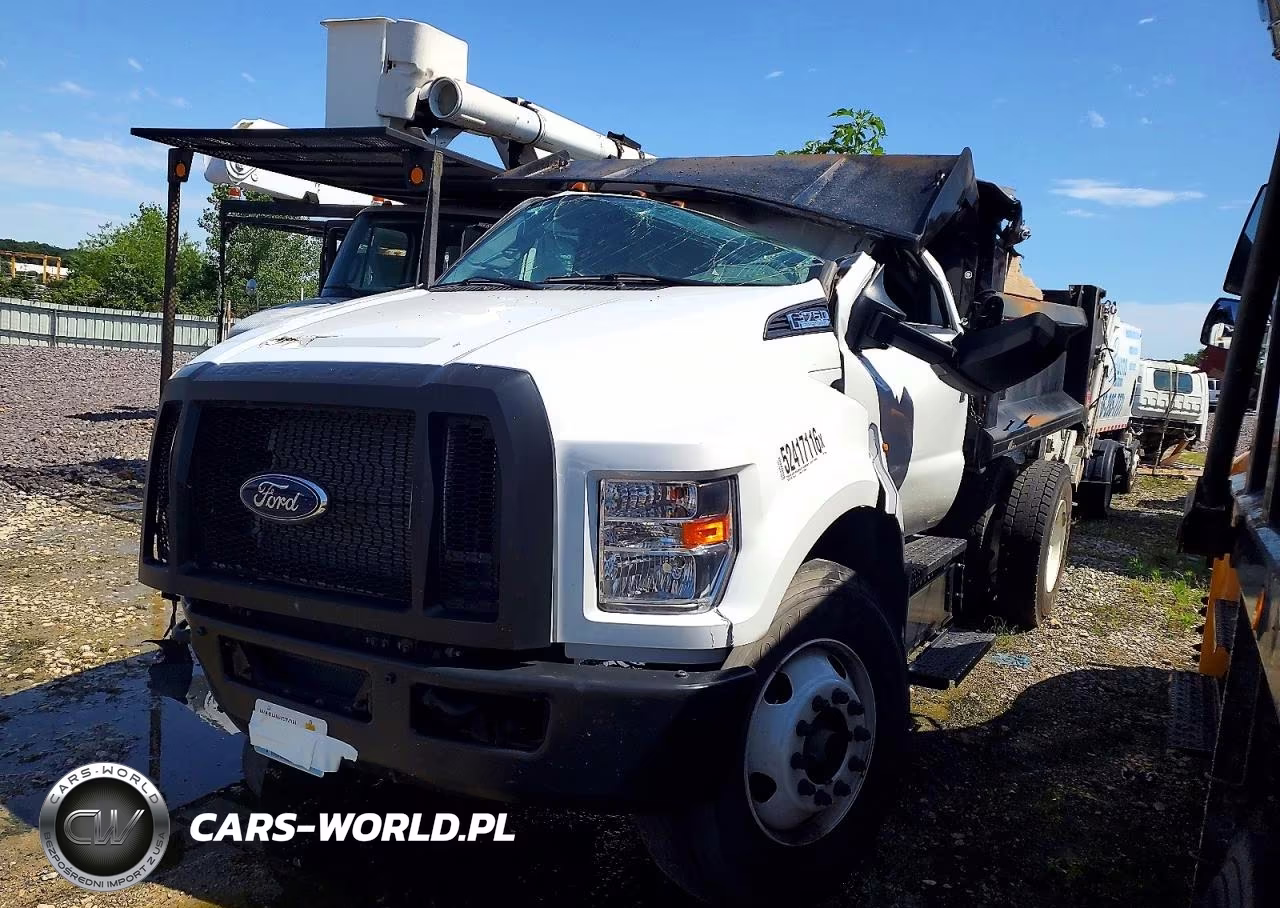 2025 Ford F750 Super Duty Dump Truck VIN:1FDNF7AN2SDF09196 - 2