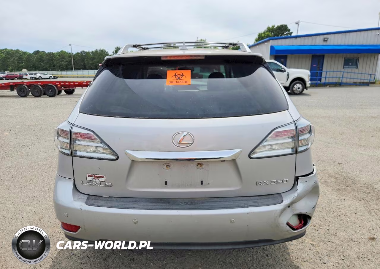 2010 Lexus Rx 350 VIN:2T2ZK1BA8AC039936 - 6