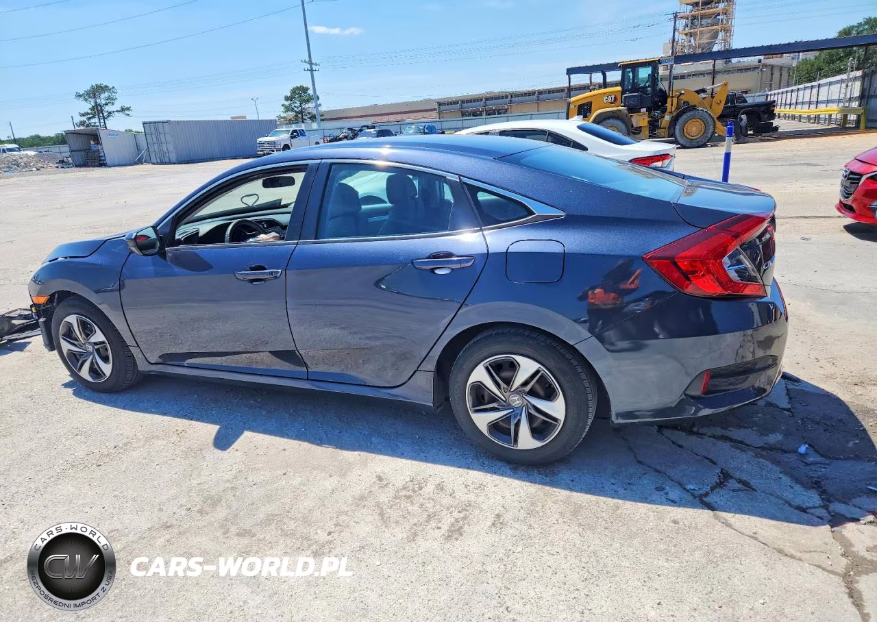 2019 Honda Civic Lx VIN:19XFC2F60KE004813 - 2