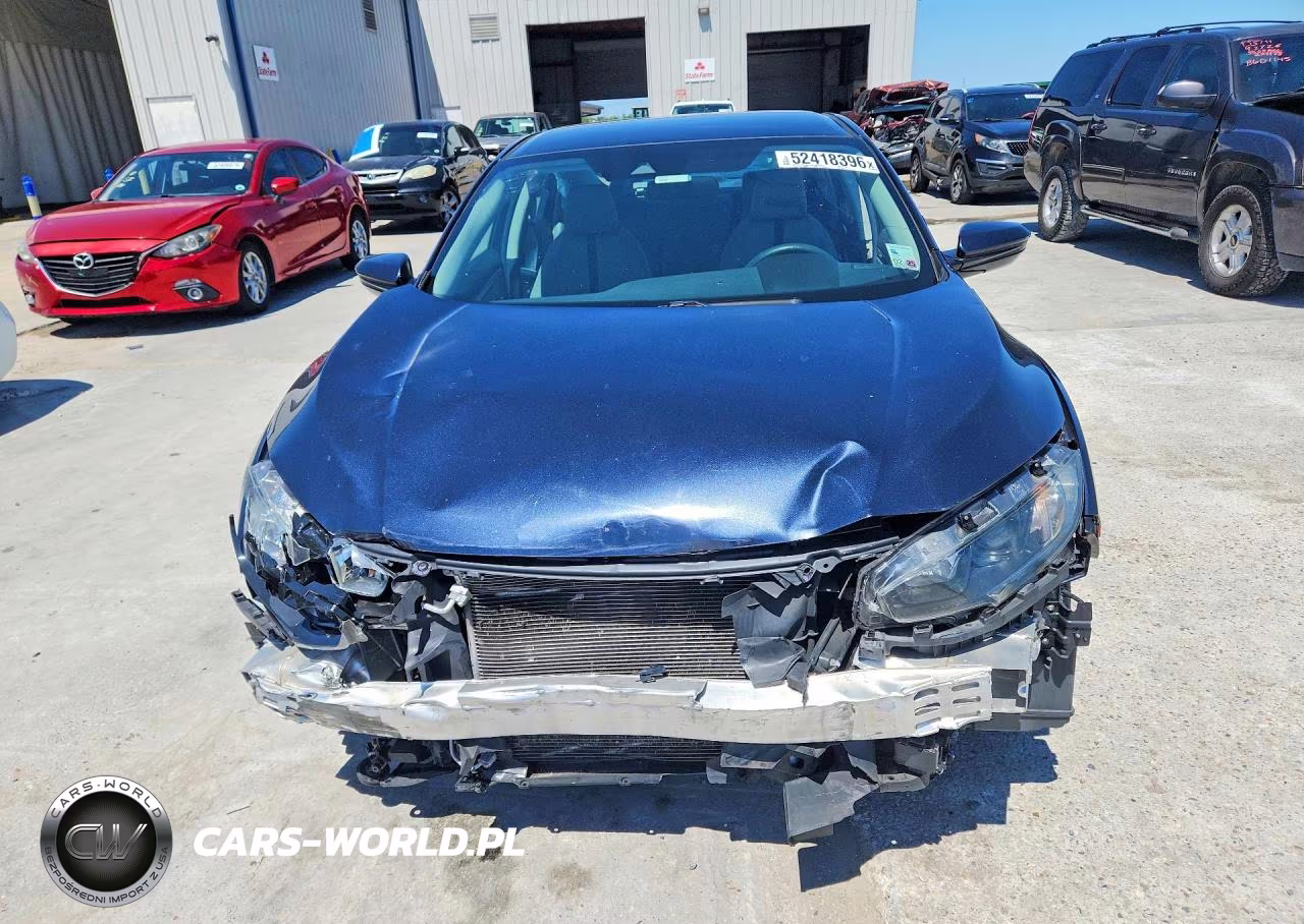 2019 Honda Civic Lx VIN:19XFC2F60KE004813 - 5