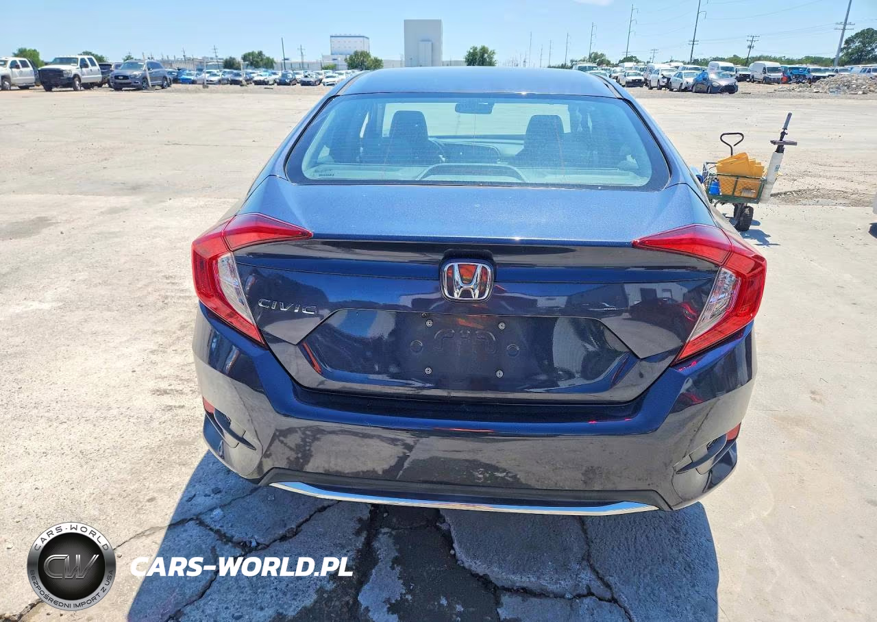 2019 Honda Civic Lx VIN:19XFC2F60KE004813 - 6