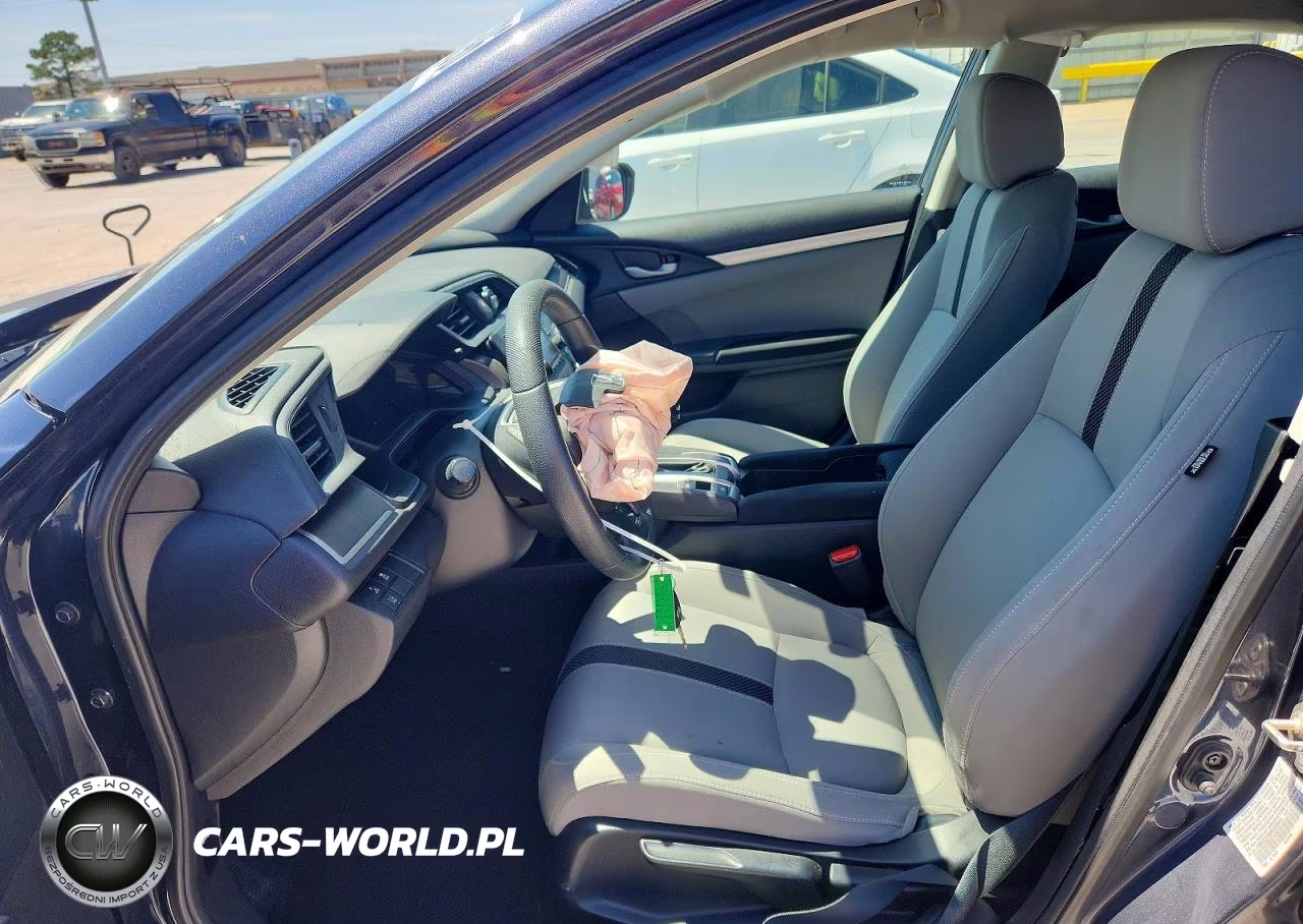 2019 Honda Civic Lx VIN:19XFC2F60KE004813 - 7