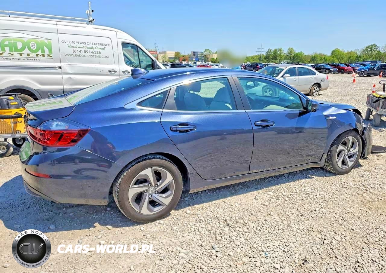 2019 Honda Insight Ex VIN:19XZE4F54KE026999 - 3