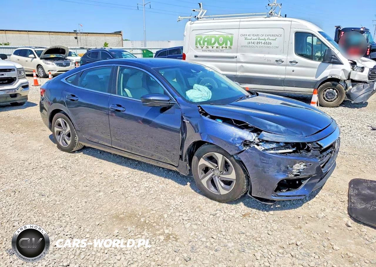 2019 Honda Insight Ex VIN:19XZE4F54KE026999 - 4