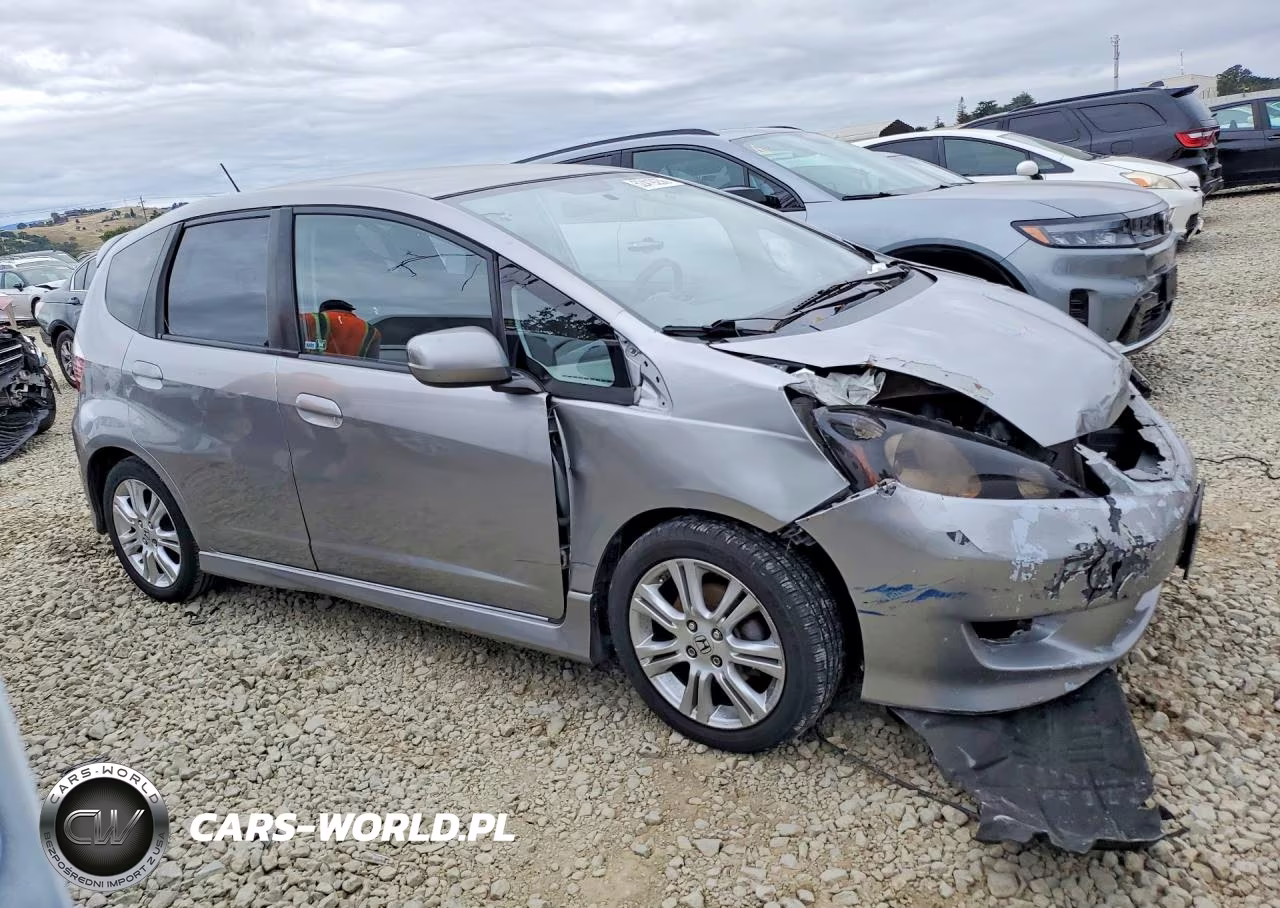 2010 Honda Fit Sport VIN:JHMGE8H45AC035542 - 4