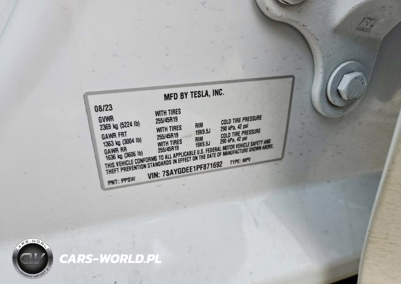 2023 Tesla Model Y VIN:7SAYGDEE1PF871692 - 12