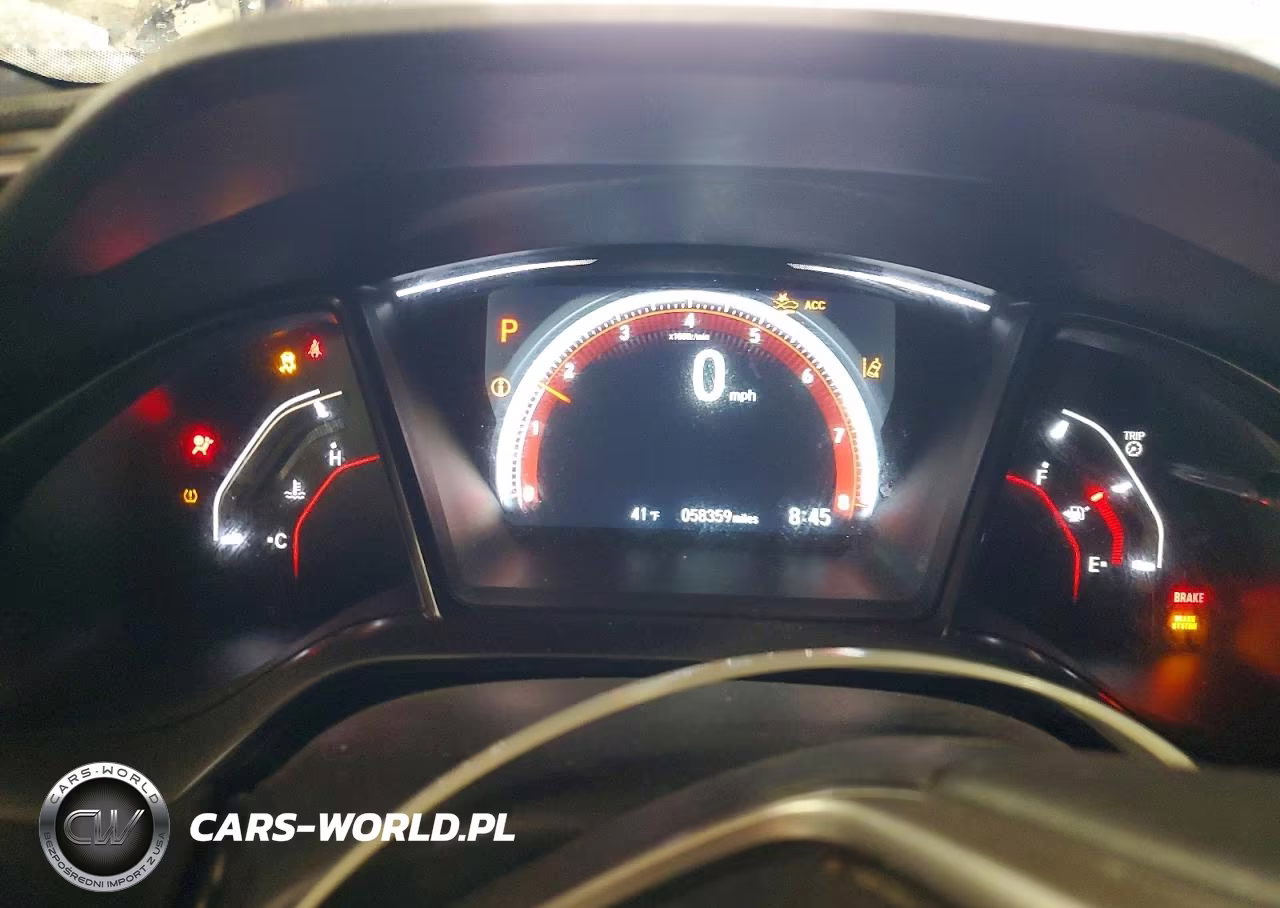2018 Honda Civic Sport Touring VIN:SHHFK7H94JU212594 - 9