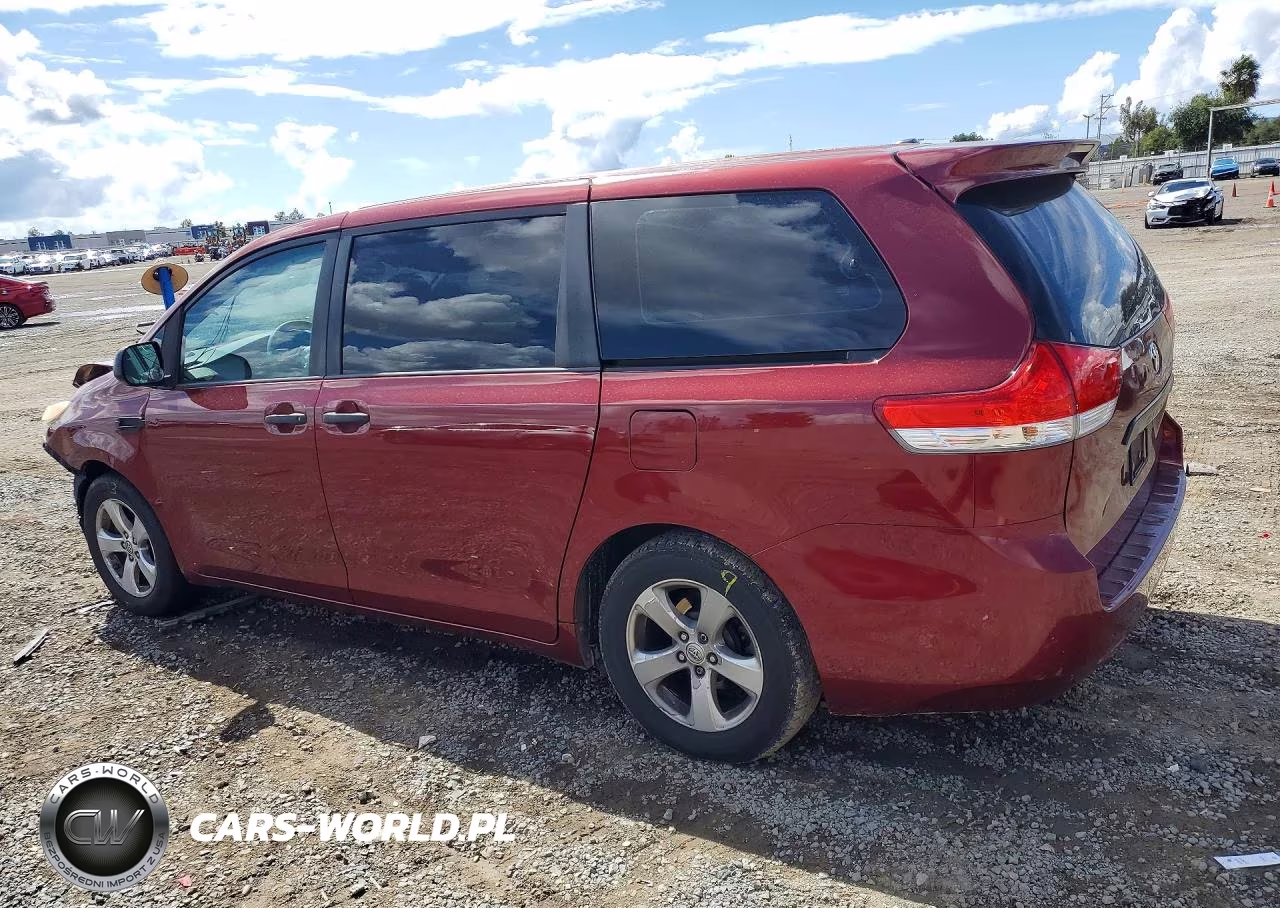 2013 Toyota Sienna L 7-Passenger VIN:5TDZK3DCXDS387120 - 2