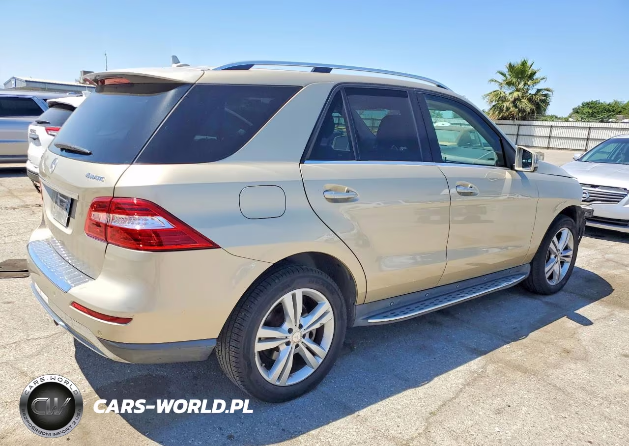2013 Mercedes-Benz Ml 350 4Matic VIN:4JGDA5HB0DA232420 - 3