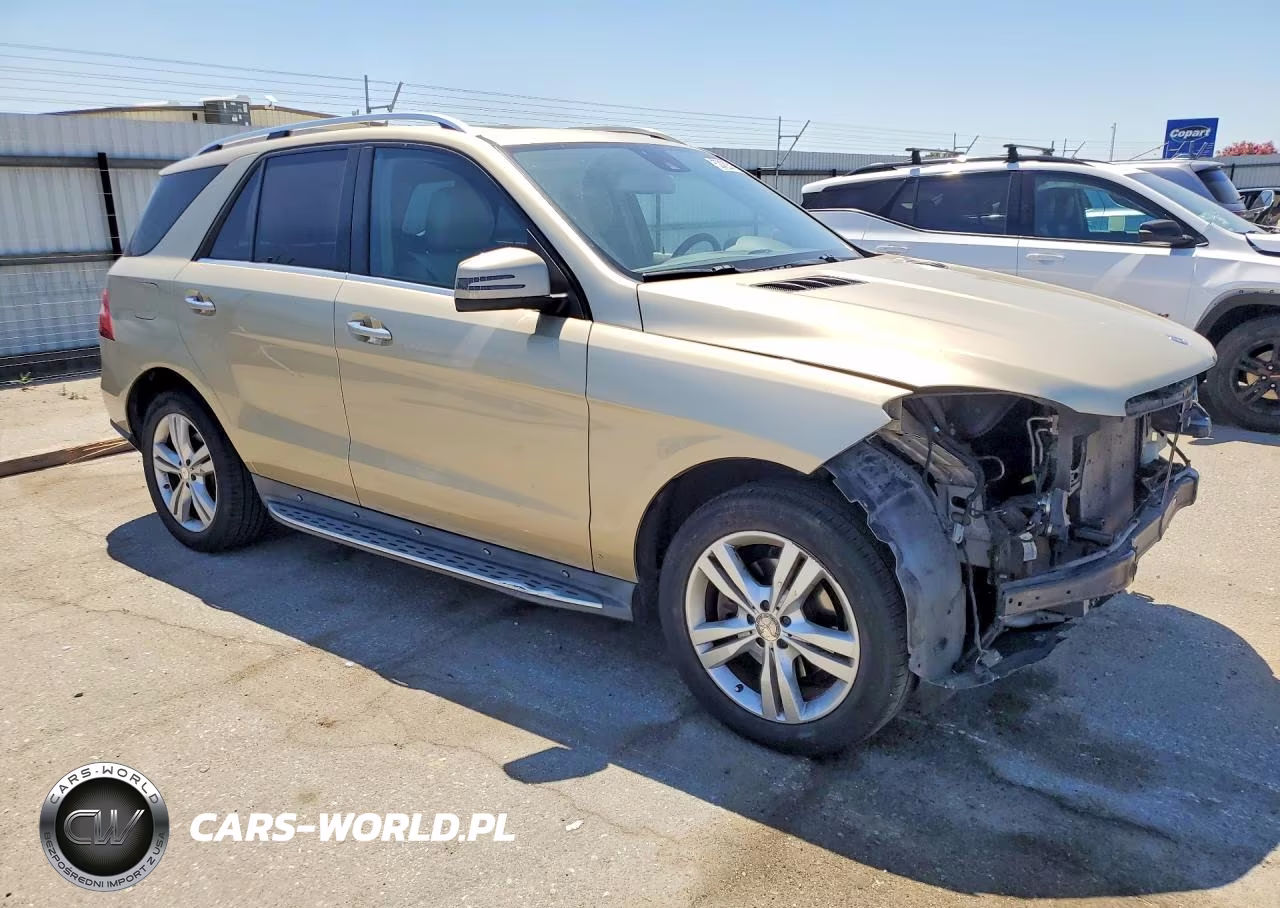 2013 Mercedes-Benz Ml 350 4Matic VIN:4JGDA5HB0DA232420 - 4