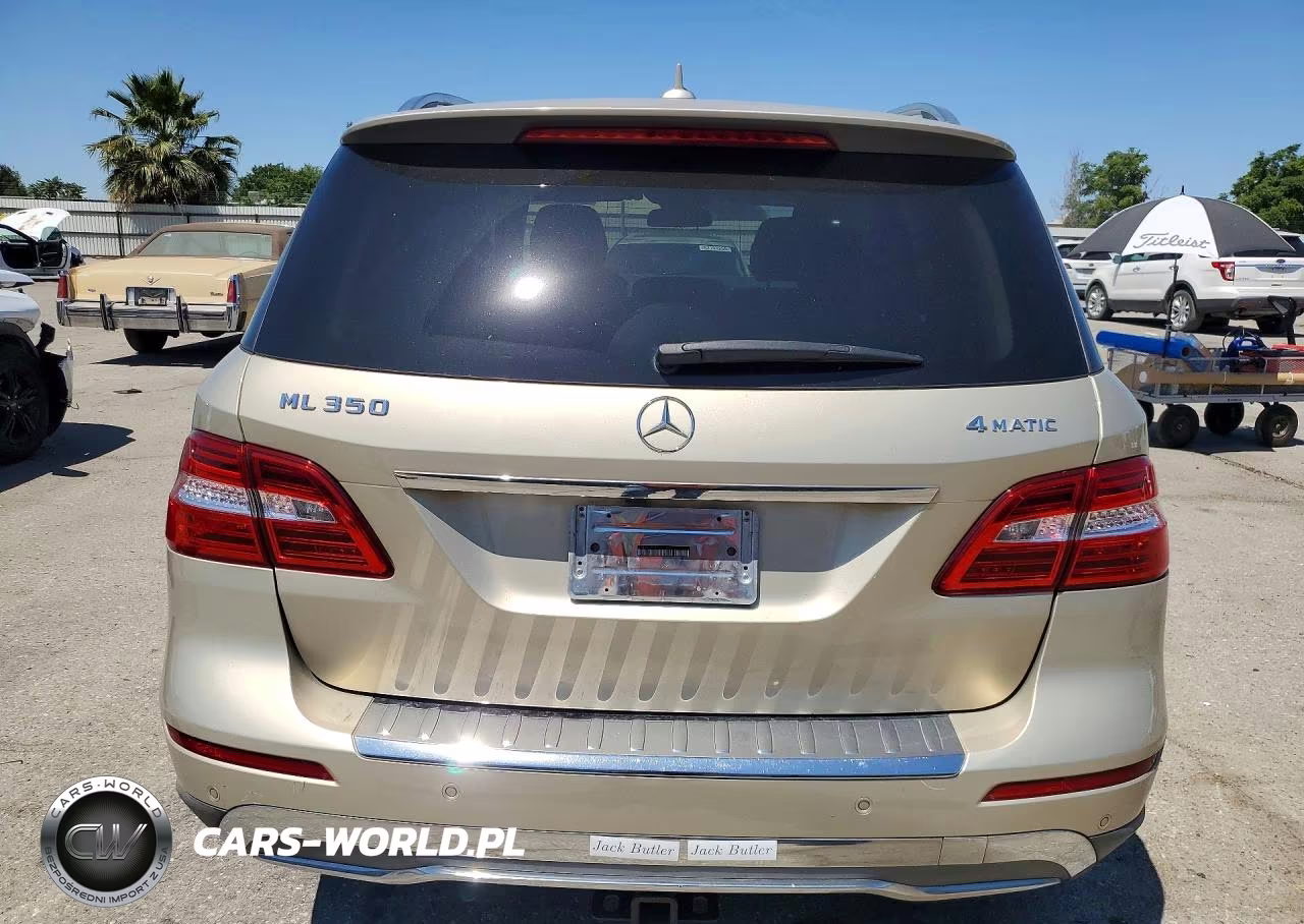 2013 Mercedes-Benz Ml 350 4Matic VIN:4JGDA5HB0DA232420 - 6