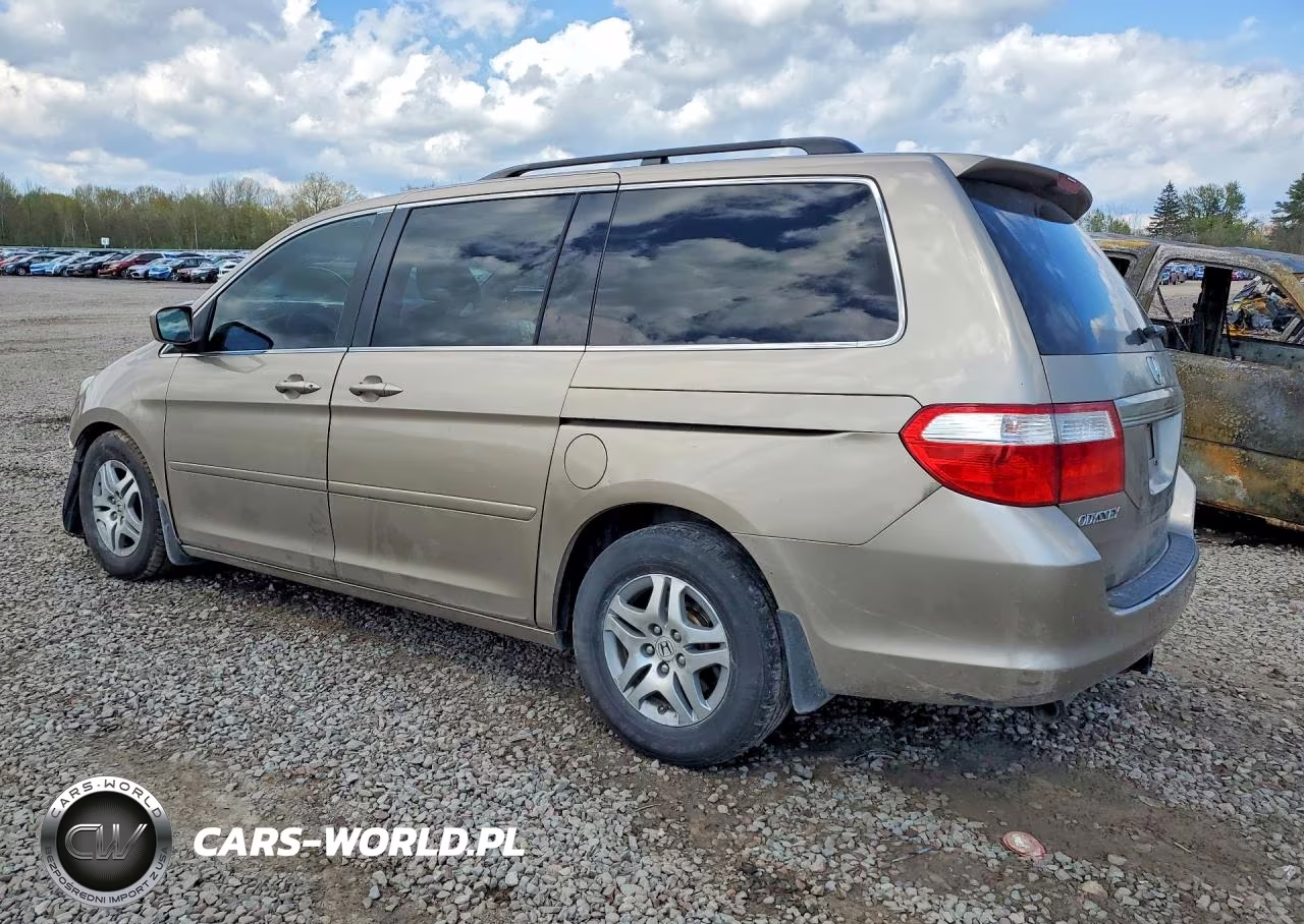 2007 Honda Odyssey Exl VIN:5FNRL38707B431421 - 2