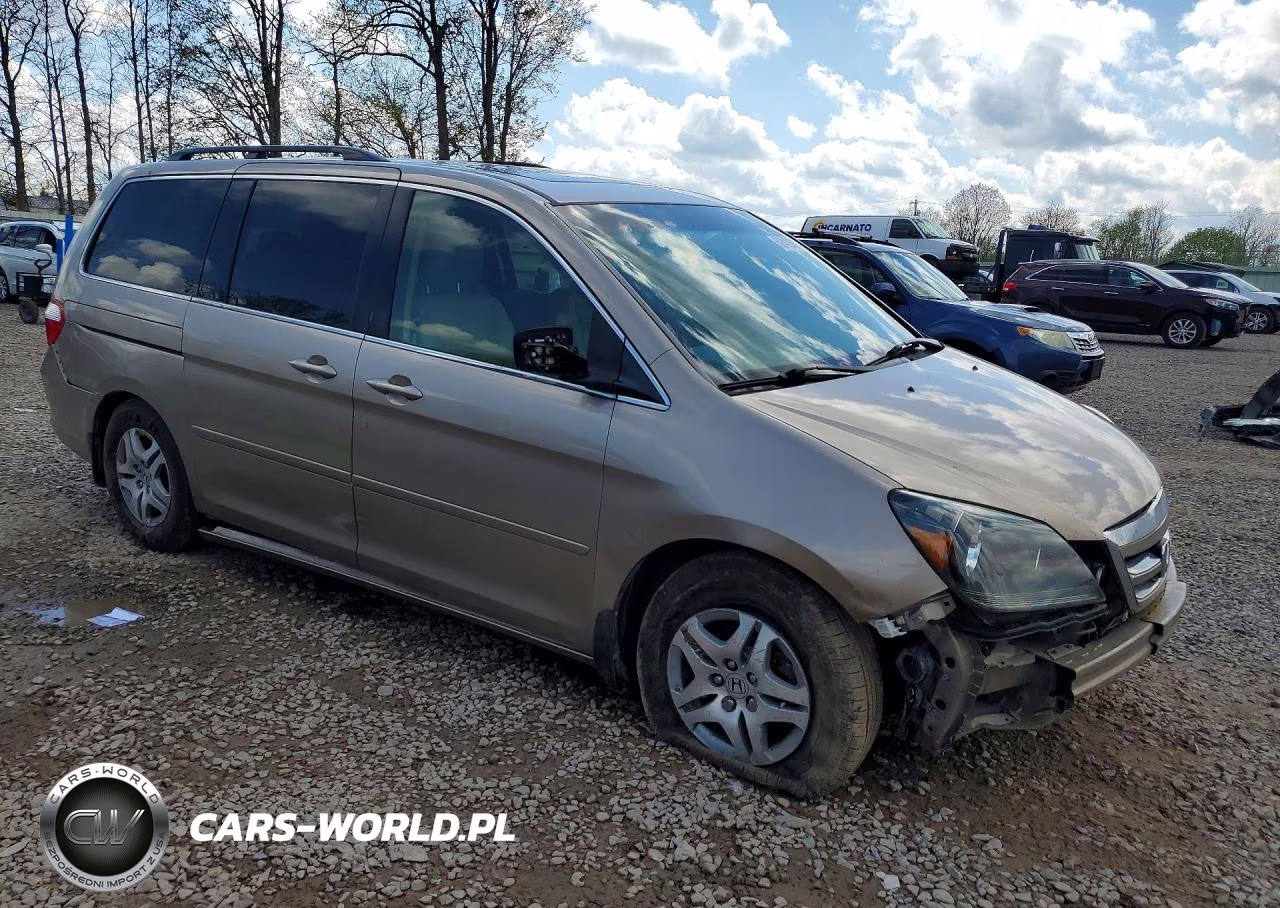 2007 Honda Odyssey Exl VIN:5FNRL38707B431421 - 4