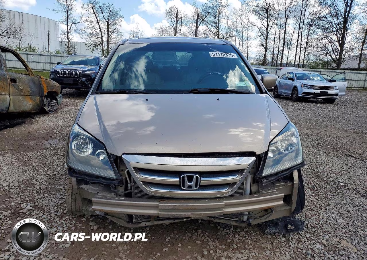 2007 Honda Odyssey Exl VIN:5FNRL38707B431421 - 5