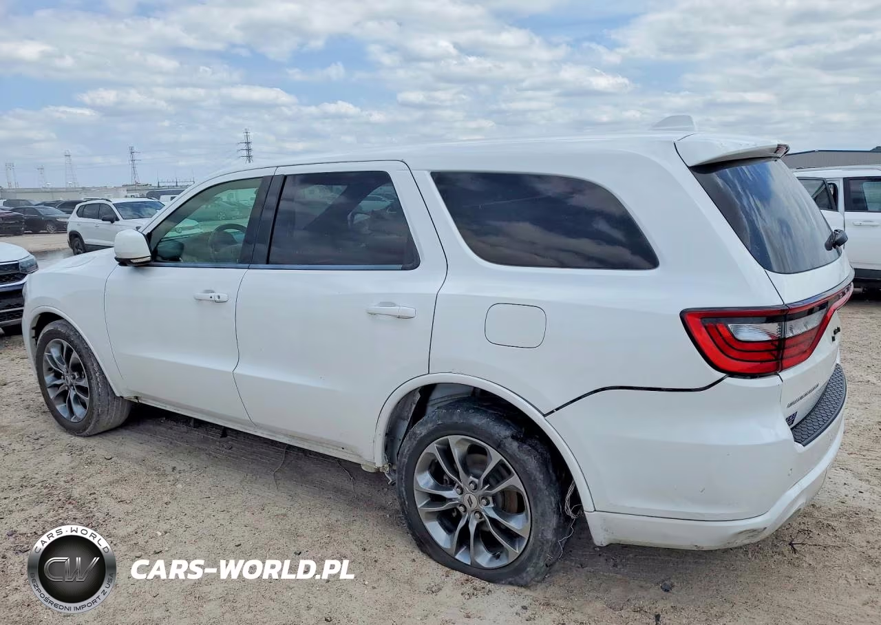 2019 Dodge Durango Gt VIN:1C4RDHDG6KC721474 - 2