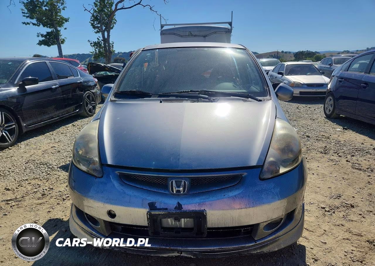 2007 Honda Fit Se VIN:JHMGD38637S032080 - 5