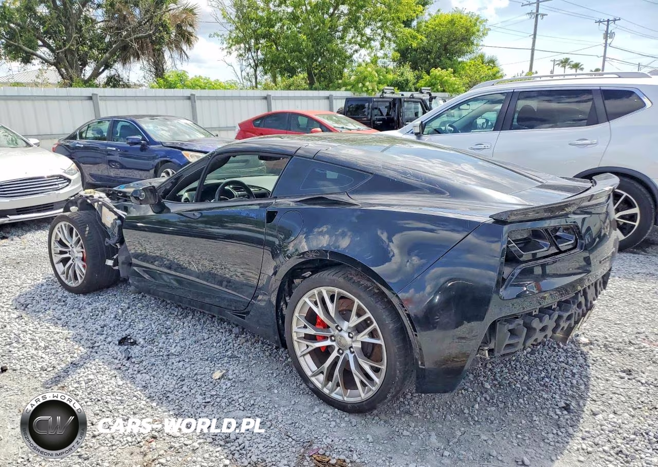 2016 Chevrolet Corvette Z06 1Lz VIN:1G1YP2D65G5611530 - 2