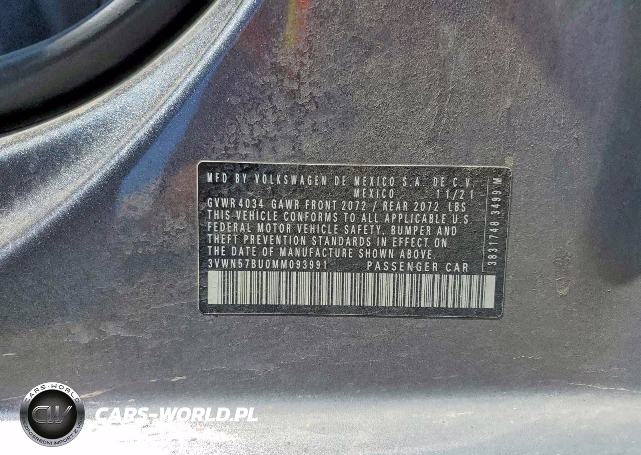 2021 Volkswagen Jetta S VIN:3VWN57BU0MM093991 - 13