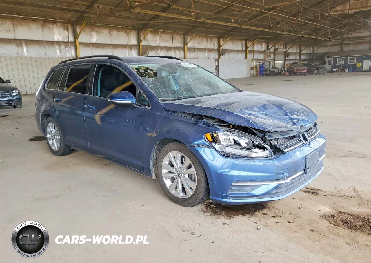 2019 Volkswagen Golf Sportwagen S VIN:3VW117AU6KM510006 - 4