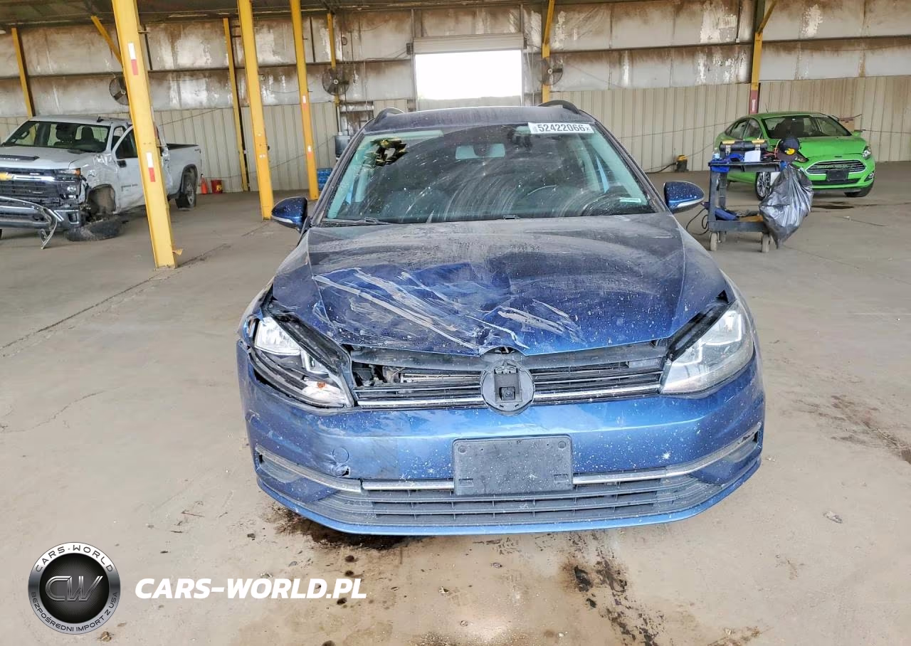 2019 Volkswagen Golf Sportwagen S VIN:3VW117AU6KM510006 - 5
