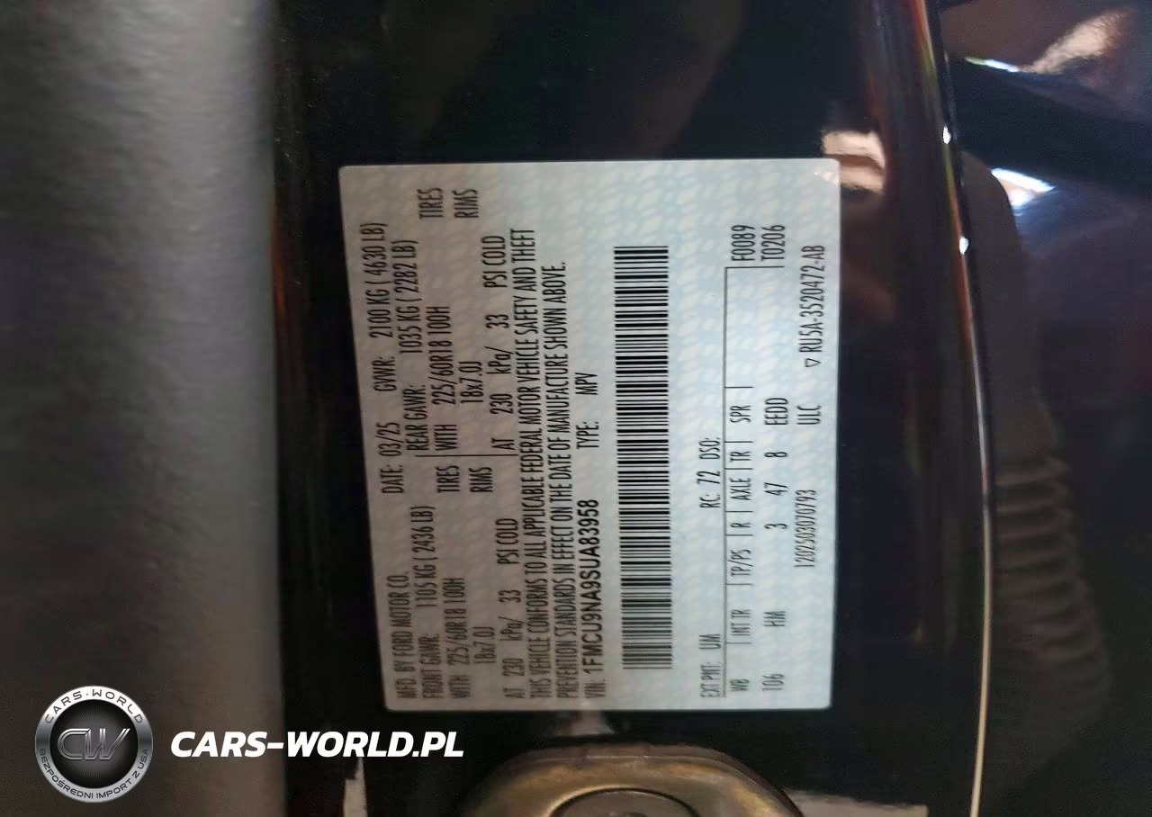 2025 Ford Escape St Line Select VIN:1FMCU9NA9SUA83958 - 11