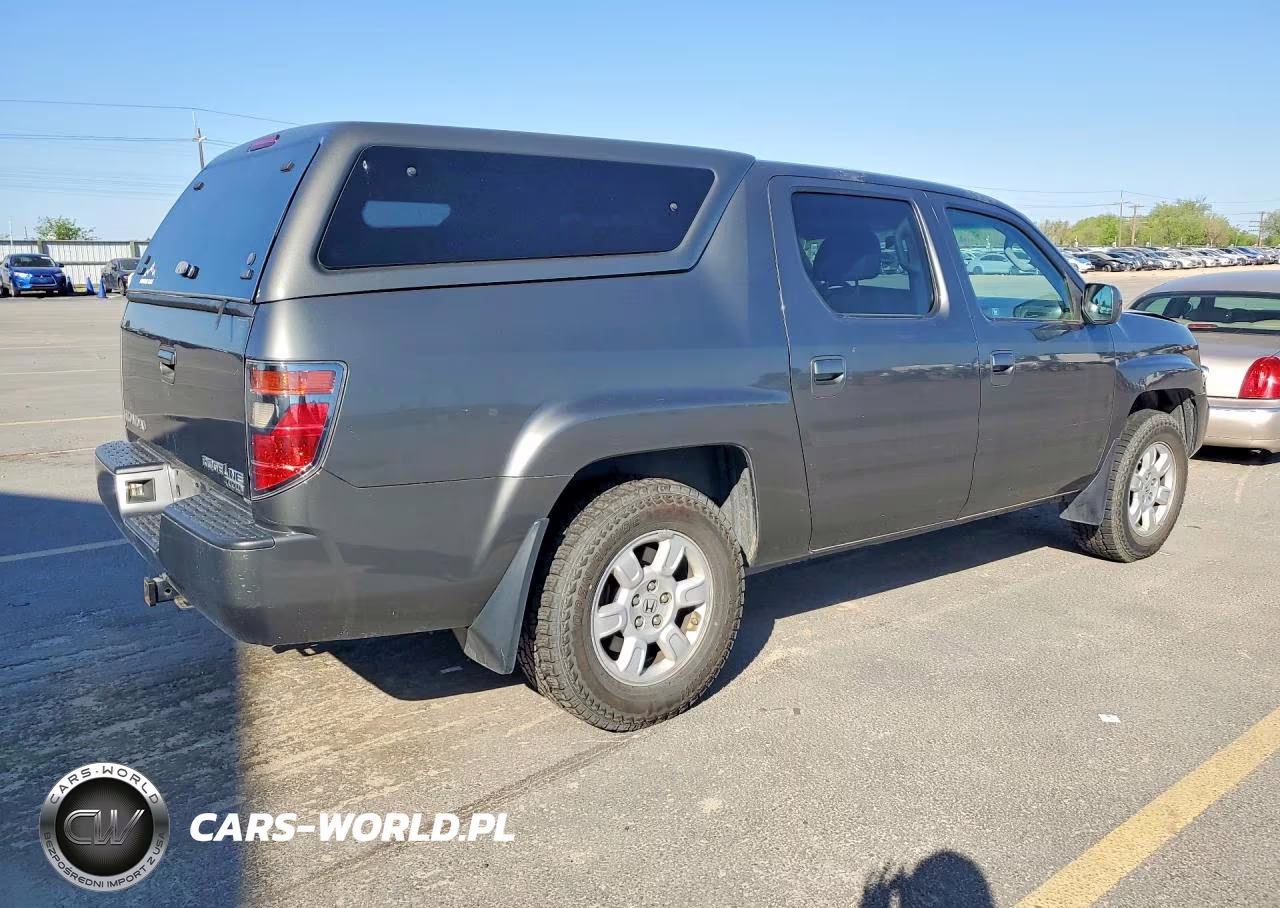 2007 Honda Ridgeline Rtl VIN:2HJYK16507H542755 - 3
