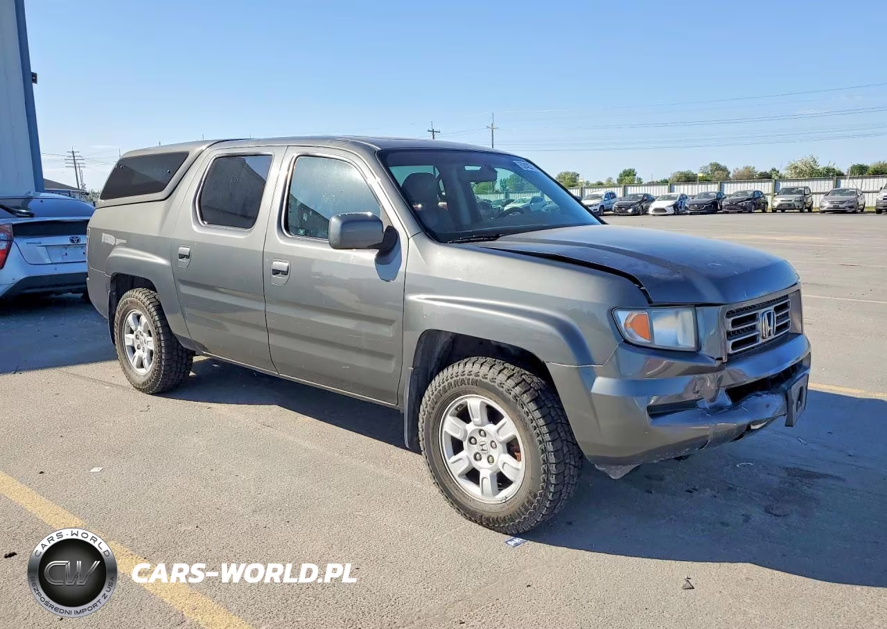 2007 Honda Ridgeline Rtl VIN:2HJYK16507H542755 - 4
