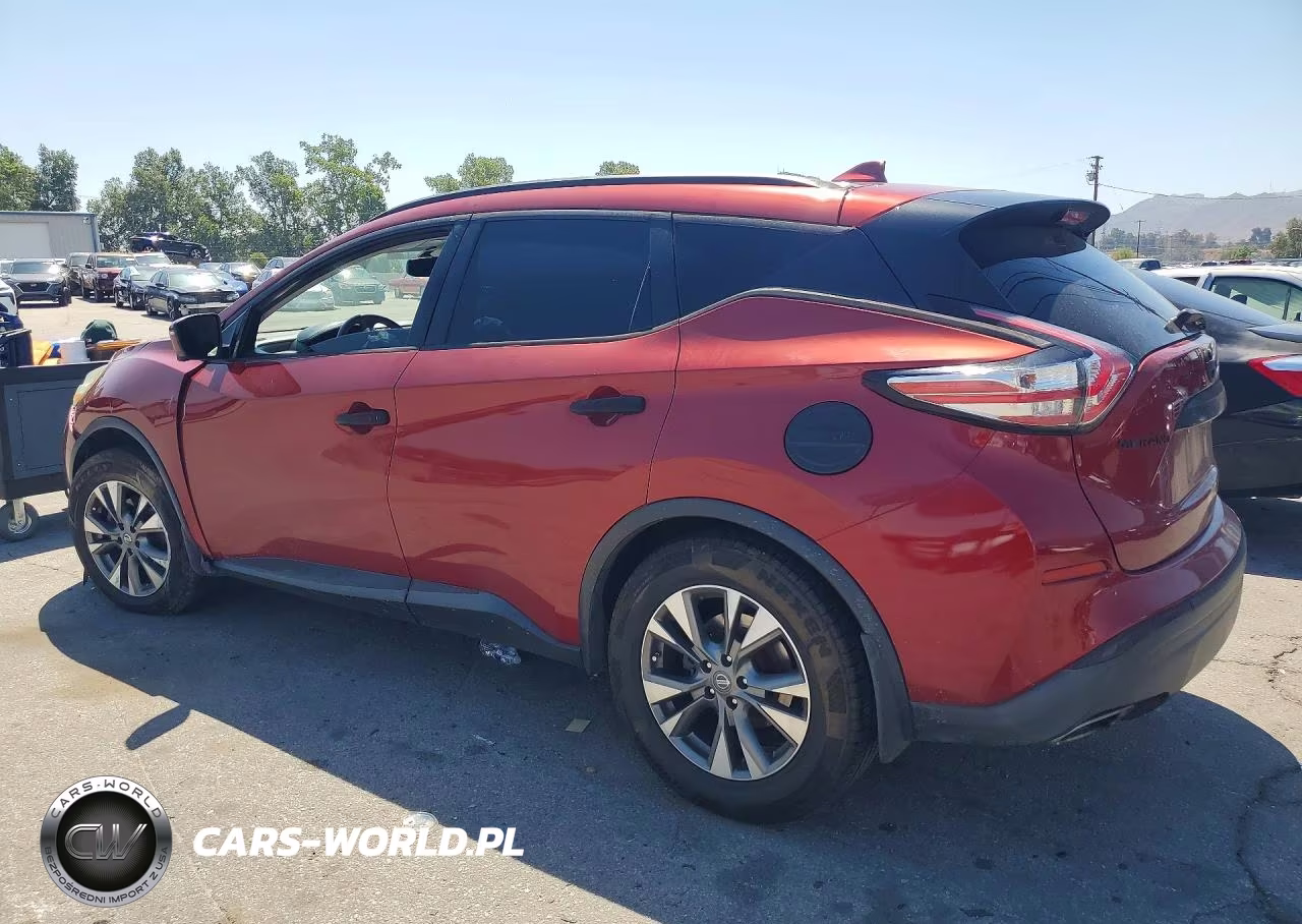 2017 Nissan Murano Sl VIN:5N1AZ2MG3HN142091 - 2