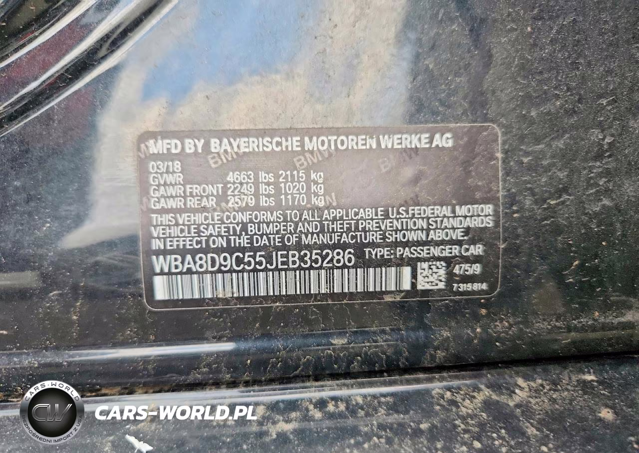 2018 BMW 330 Xi VIN:WBA8D9C55JEB35286 - 12