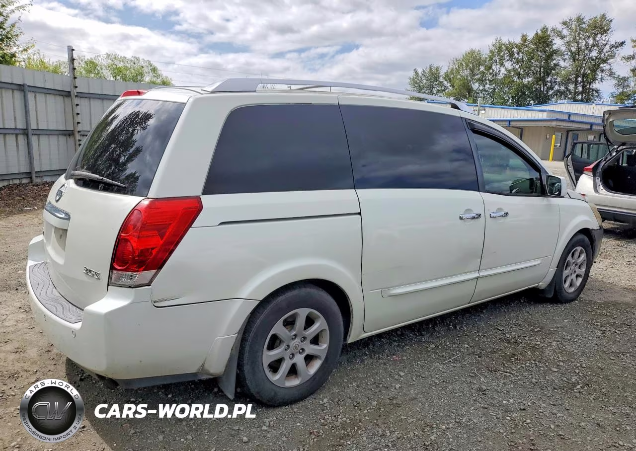 2008 Nissan Quest 3.5 VIN:5N1BV28U28N120762 - 3
