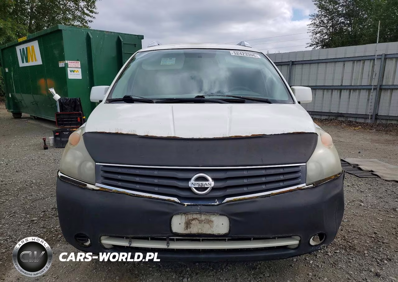 2008 Nissan Quest 3.5 VIN:5N1BV28U28N120762 - 5