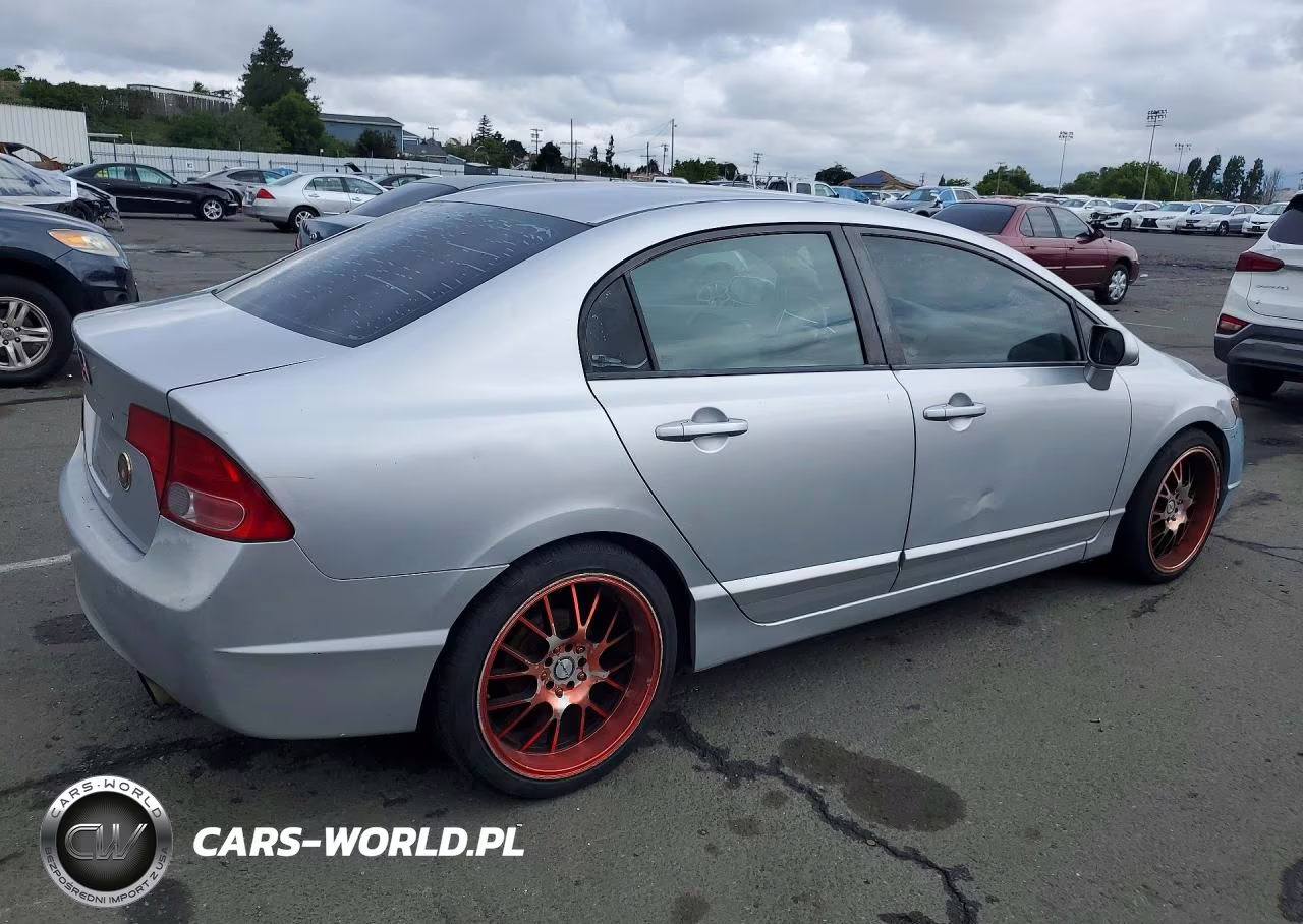 2007 Honda Civic Lx VIN:1HGFA16567L112330 - 3