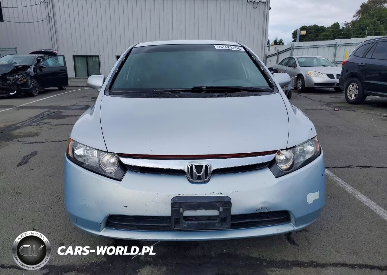 2007 Honda Civic Lx VIN:1HGFA16567L112330 - 5