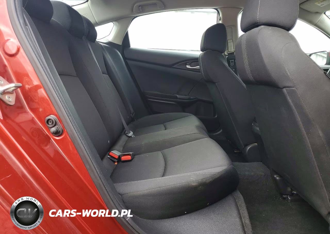 2019 Honda Civic Lx VIN:19XFC2F69KE043433 - 10