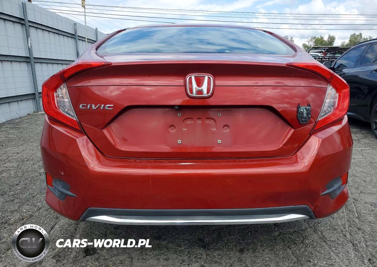 2019 Honda Civic Lx VIN:19XFC2F69KE043433 - 6